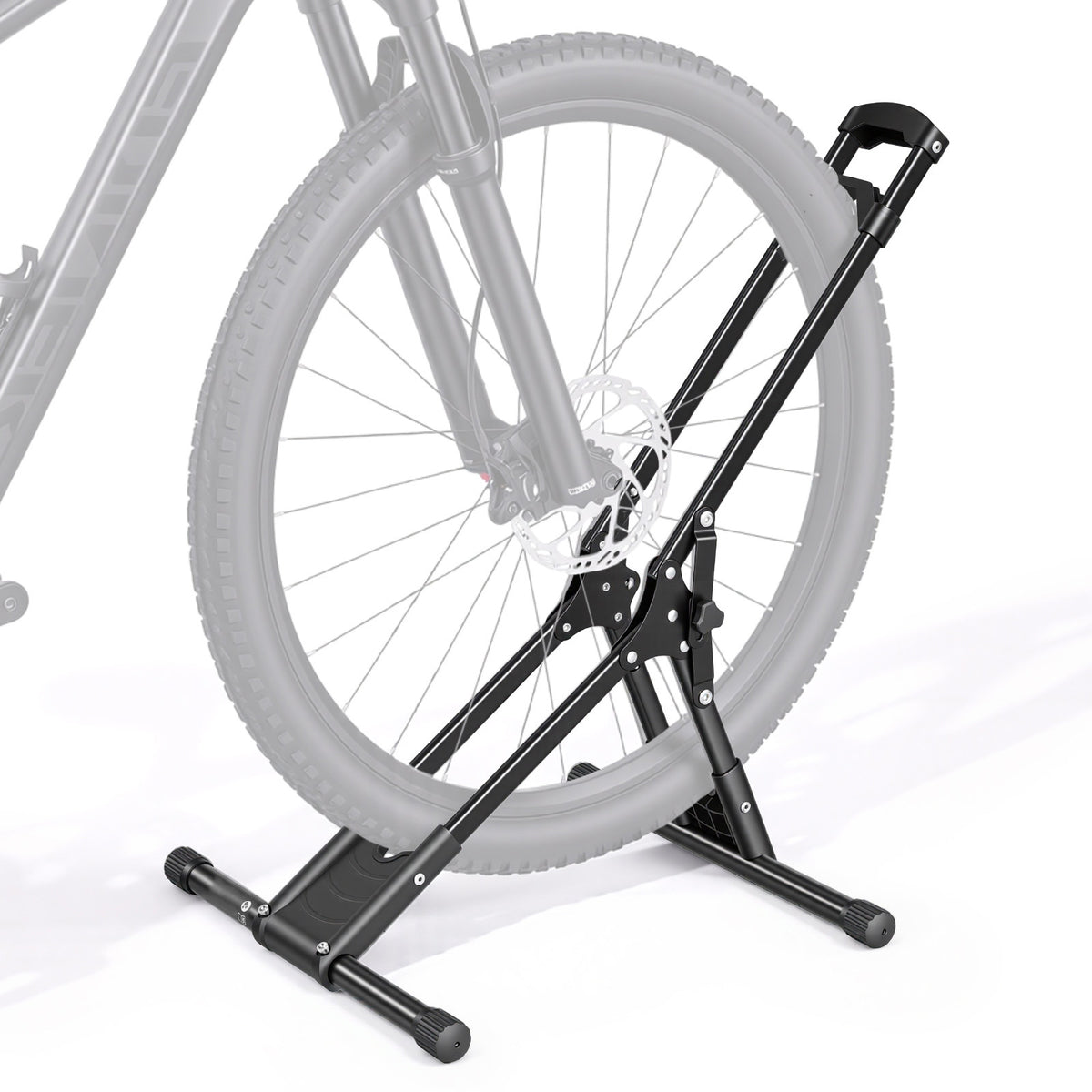 Foldable Bike Floor Stand for 20-29 in Wheels
